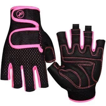 — Gants roses