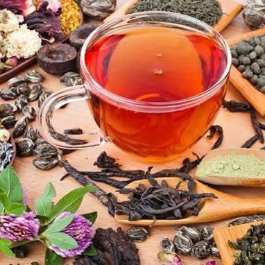 Infusion aux fleurs