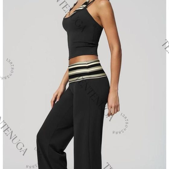 Pantalon palazzo noir